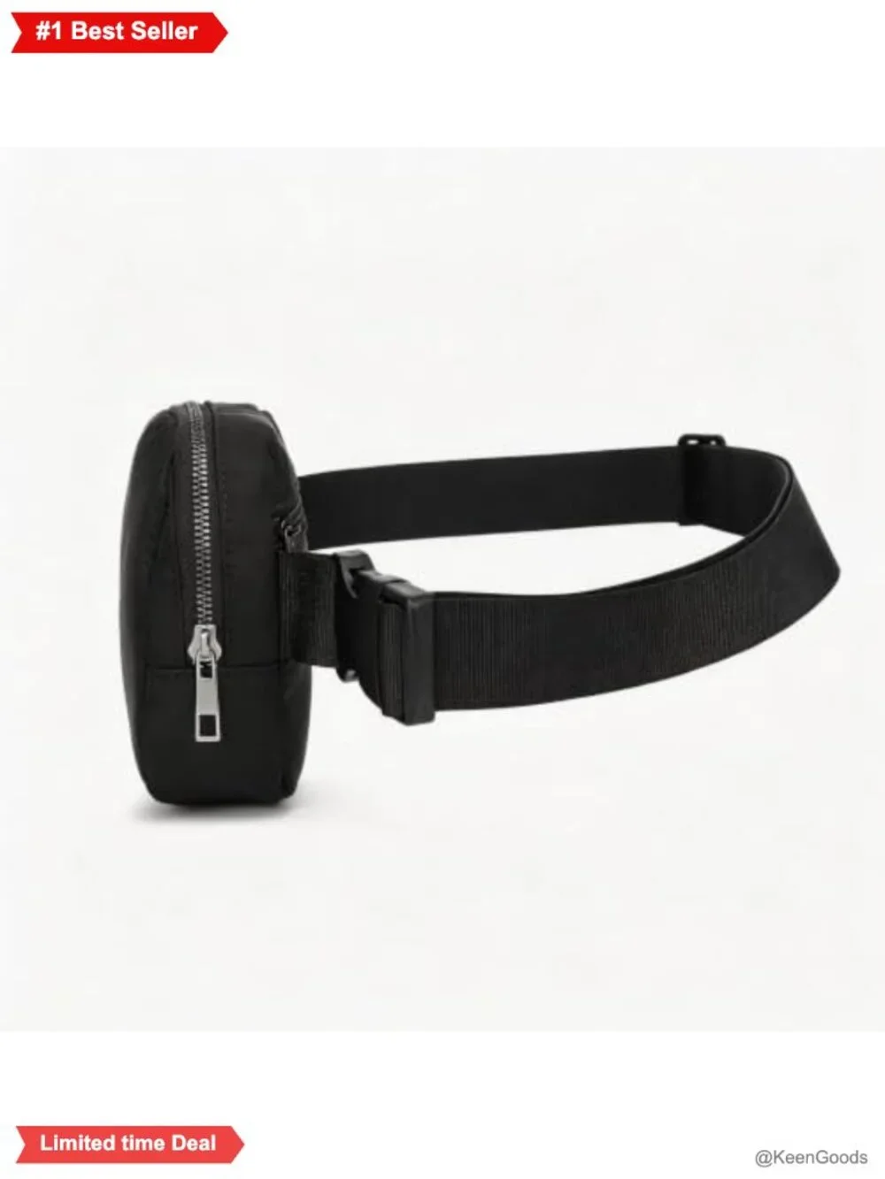 Nylon Waist Pack Crossbody Fanny Bag for Women Everyday Travel